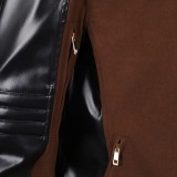 Costume de cosplay Johnny Cage manteau marron Mortal Kombat 2 tenue de Halloween carnaval