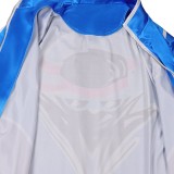 Costume de cosplay Johnny Cage manteau bleu Mortal Kombat 2 Halloween Carnaval