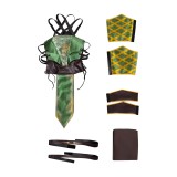 Costume de cosplay de femme Jade de Mortal Kombat 2 en vert pour Halloween et carnaval