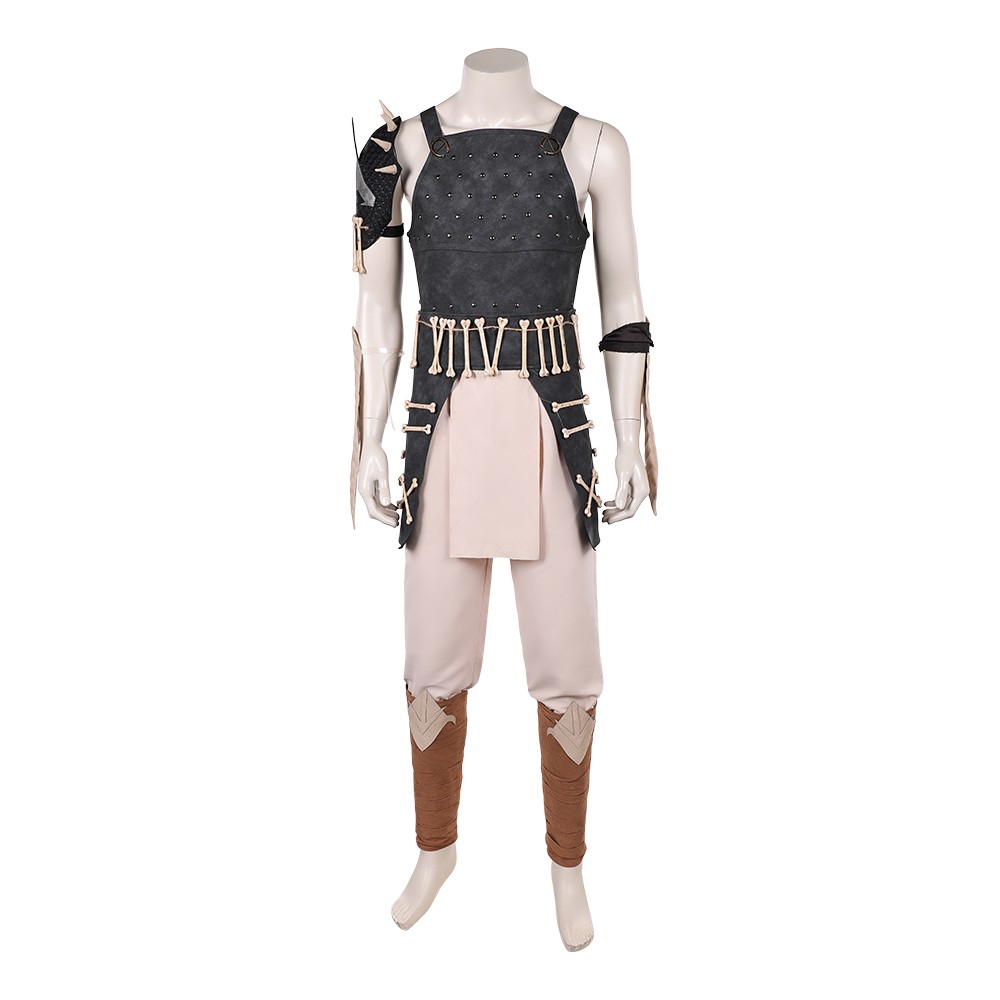 Costume de cosplay Baraka Gray Mortal Kombat 2 pour Halloween et carnaval