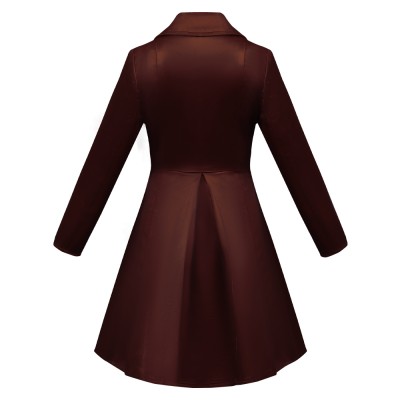 M3GAN Kids Girls Coat Party Suit Cosplay Costume Halloween Carnival