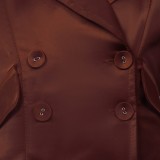 M3GAN Kids Girls Coat Party Suit Cosplay Costume Halloween Carnival