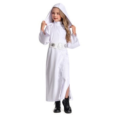 Princess Leia Kids Suit Cosplay Costume Halloween Carnival