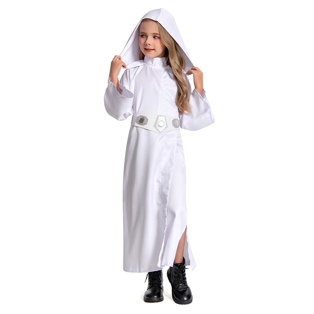 Princess Leia Kids Suit Cosplay Costume Halloween Carnival