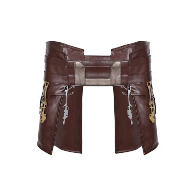 Jedi Temple Guard Leather Belt Waistband Accessories Cosplay Costume Halloween Carnival