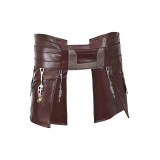 Ceinture en cuir de garde du temple Jedi accessoires de cosplay costume Halloween carnaval