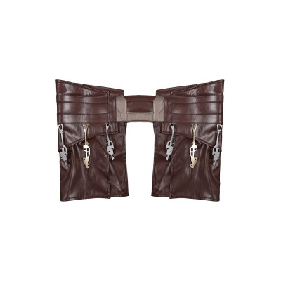 Ceinture en cuir de garde du temple Jedi accessoires de cosplay costume Halloween carnaval