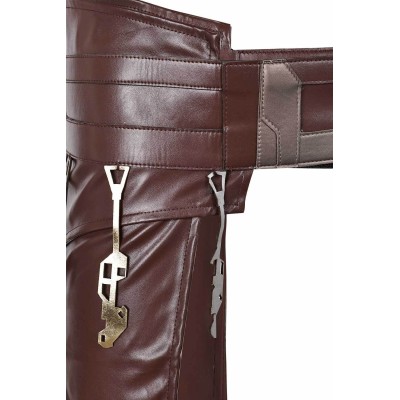Ceinture en cuir de garde du temple Jedi accessoires de cosplay costume Halloween carnaval