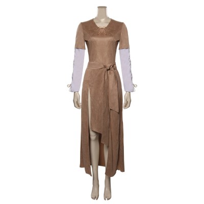 Costume de cosplay Leia Brown pour Halloween et carnaval