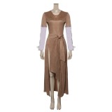 Leia Brown Cosplay Costume Halloween Carnival Outfit