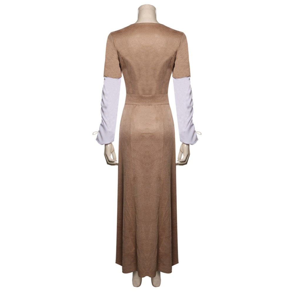 Leia Brown Cosplay Costume Halloween Carnival Outfit