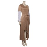 Leia Brown Cosplay Costume Halloween Carnival Outfit