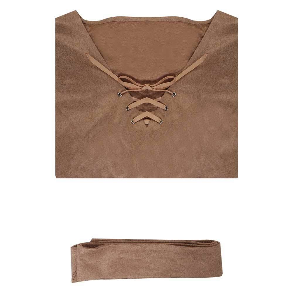 Leia Brown Cosplay Costume Halloween Carnival Outfit