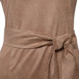 Leia Brown Cosplay Costume Halloween Carnival Outfit