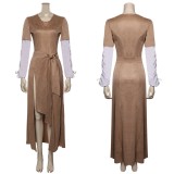 Leia Brown Cosplay Costume Halloween Carnival Outfit