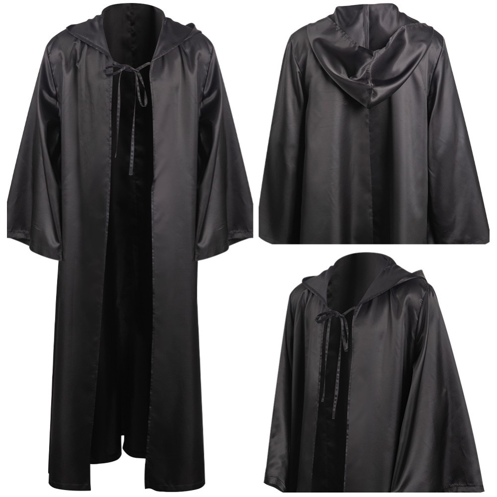 Robe de manteau de Chevalier Jedi uniquement déguisement de fête costume de cosplay Halloween carnaval