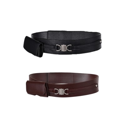 Ceinture en cuir Jedi Accessoires de taille Costume Cosplay Halloween Carnaval