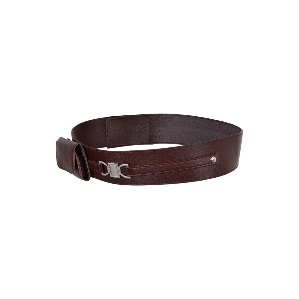 Ceinture en cuir Jedi Accessoires de taille Costume Cosplay Halloween Carnaval