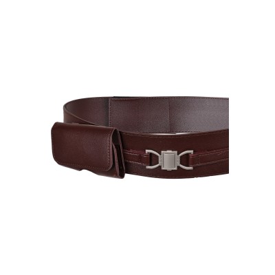 Ceinture en cuir Jedi Accessoires de taille Costume Cosplay Halloween Carnaval