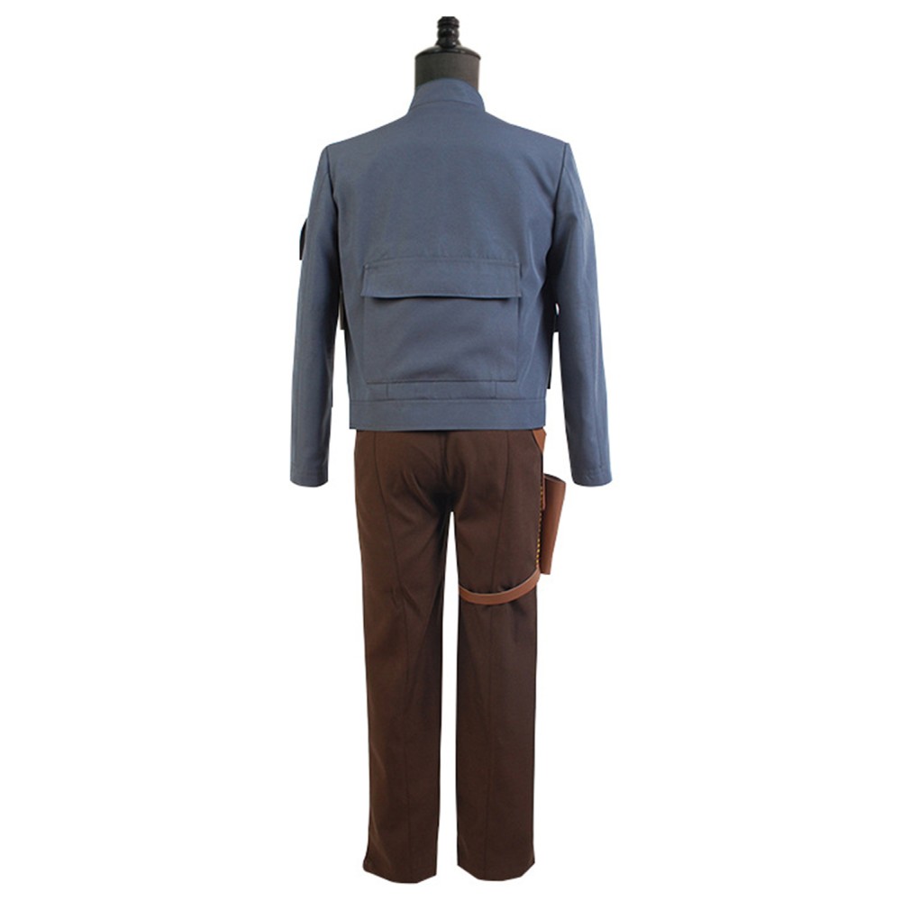 Ensemble de pantalon Han Solo Costume Cosplay Costume de Halloween Carnaval