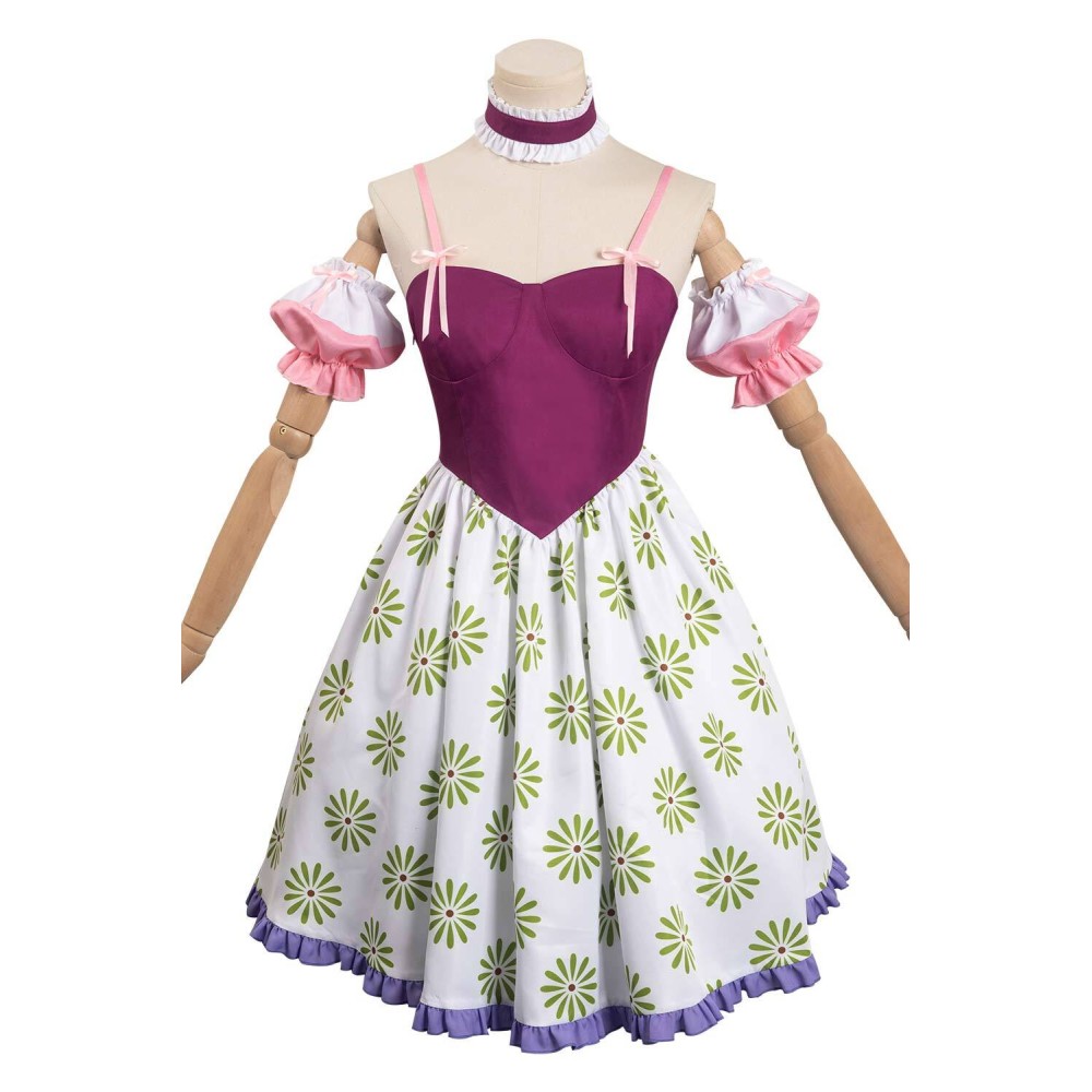 Ghost House Sally Slater Suit Original Design Cosplay Costume Halloween Carnival Outfit