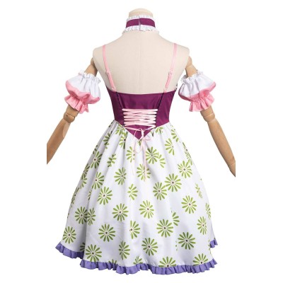 Ghost House Sally Slater Suit Original Design Cosplay Costume Halloween Carnival Outfit