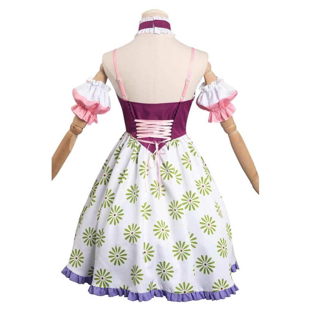 Ghost House Sally Slater Suit Original Design Cosplay Costume Halloween Carnival Outfit