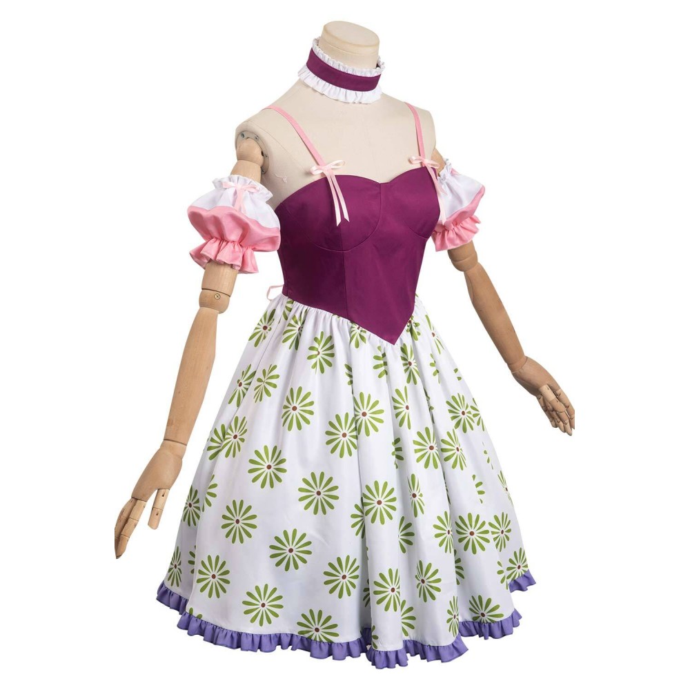 Ghost House Sally Slater Suit Original Design Cosplay Costume Halloween Carnival Outfit