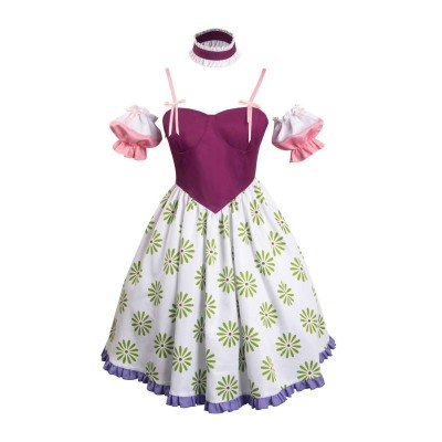 Ghost House Sally Slater Suit Original Design Cosplay Costume Halloween Carnival Outfit