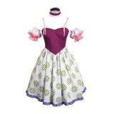 Ghost House Sally Slater Suit Original Design Cosplay Costume Halloween Carnival Outfit