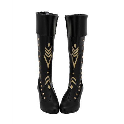 Bottes Anna Frozen 2 Accessoire Cosplay Costume Halloween Carnaval
