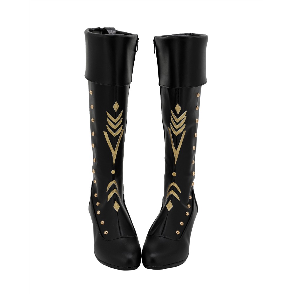 Bottes Anna Frozen 2 Accessoire Cosplay Costume Halloween Carnaval
