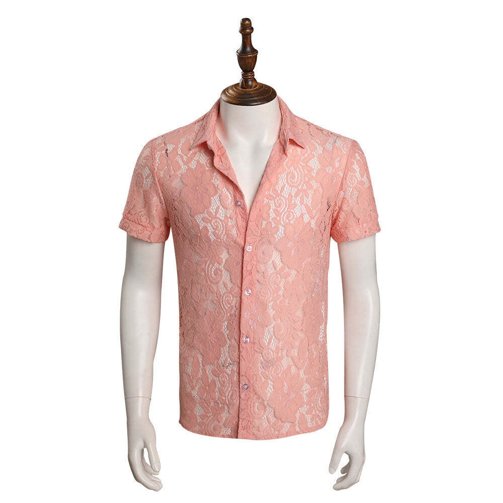 Elvis Presley Shirt Festival Party Christmas Cosplay Costume Halloween Carnival Outfit