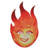 Elemental Ember Mask Latex Masks Helmet Party Props Cosplay Costume Halloween Carnival