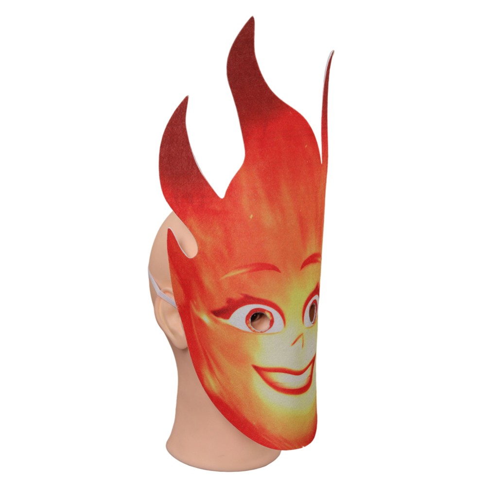Elemental Ember Mask Latex Masks Helmet Party Props Cosplay Costume Halloween Carnival