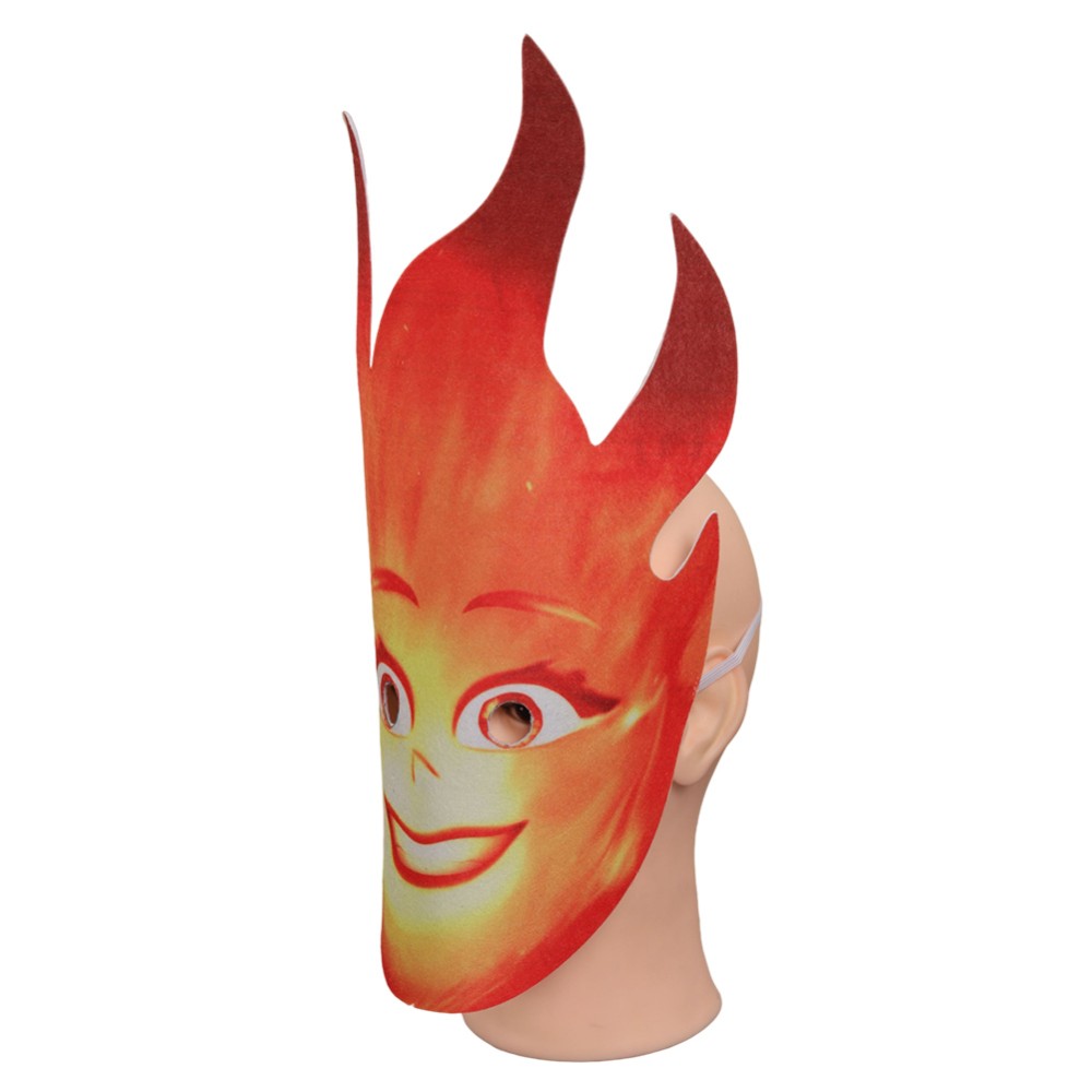 Elemental Ember Mask Latex Masks Helmet Party Props Cosplay Costume Halloween Carnival
