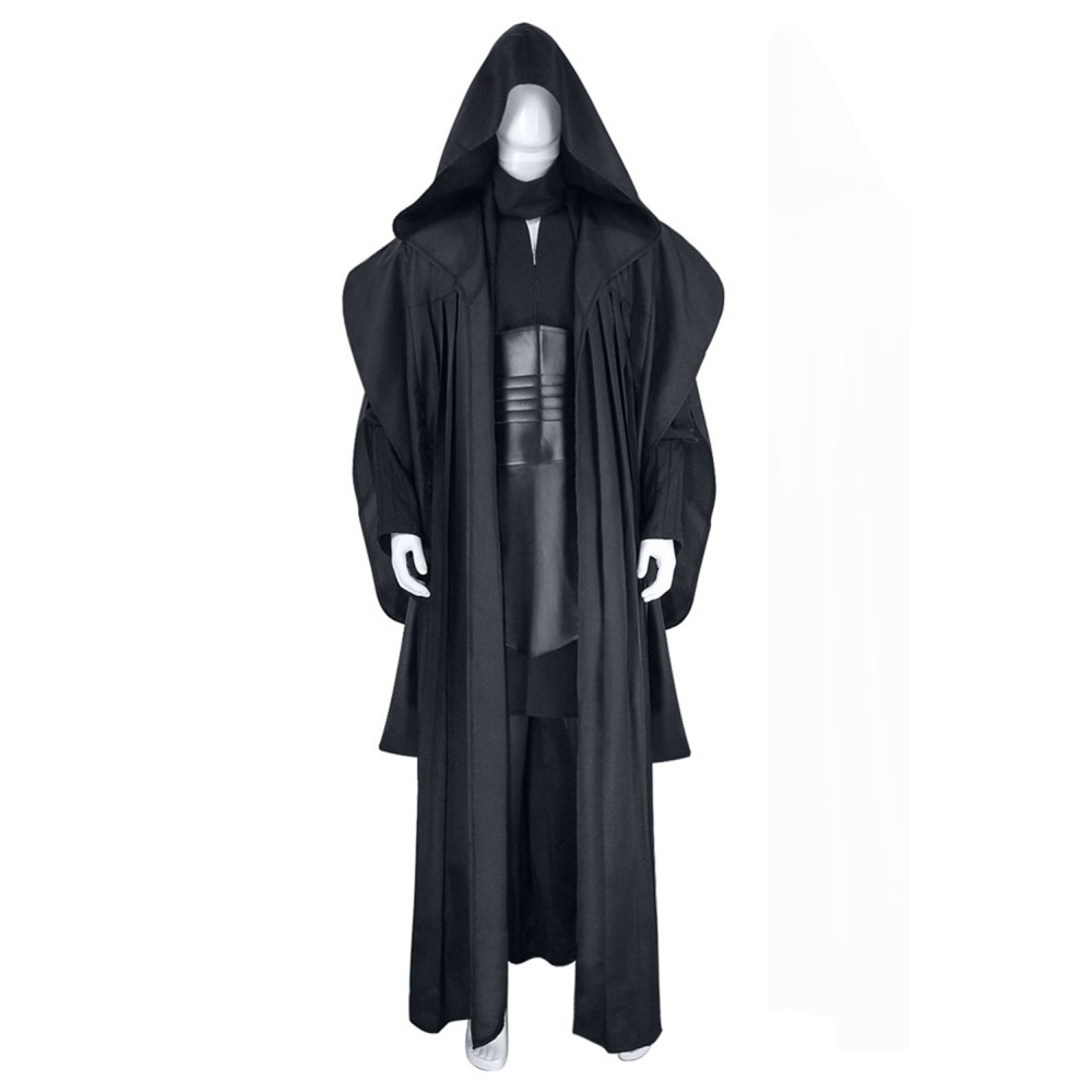 Darth Maul Black Suit Cosplay Costume Halloween Carnival Outfit