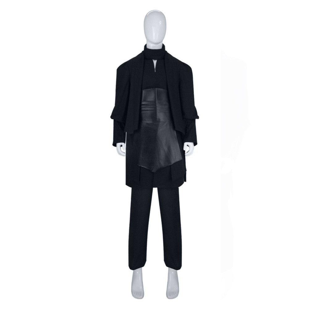 Darth Maul Black Suit Cosplay Costume Halloween Carnival Outfit