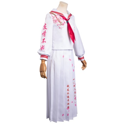 Jupes de uniforme scolaire japonais Bosozoku Costume de cosplay Tenue de carnaval d'Halloween