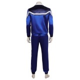 Blue Beetle Mr.Reyes Suit Cosplay Costume Halloween Carnival Outfit