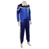 Blue Beetle Mr.Reyes Suit Cosplay Costume Halloween Carnival Outfit