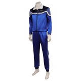 Blue Beetle Mr.Reyes Suit Cosplay Costume Halloween Carnival Outfit