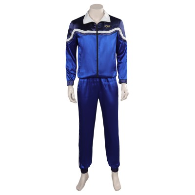 Blue Beetle Mr.Reyes Suit Cosplay Costume Halloween Carnival Outfit