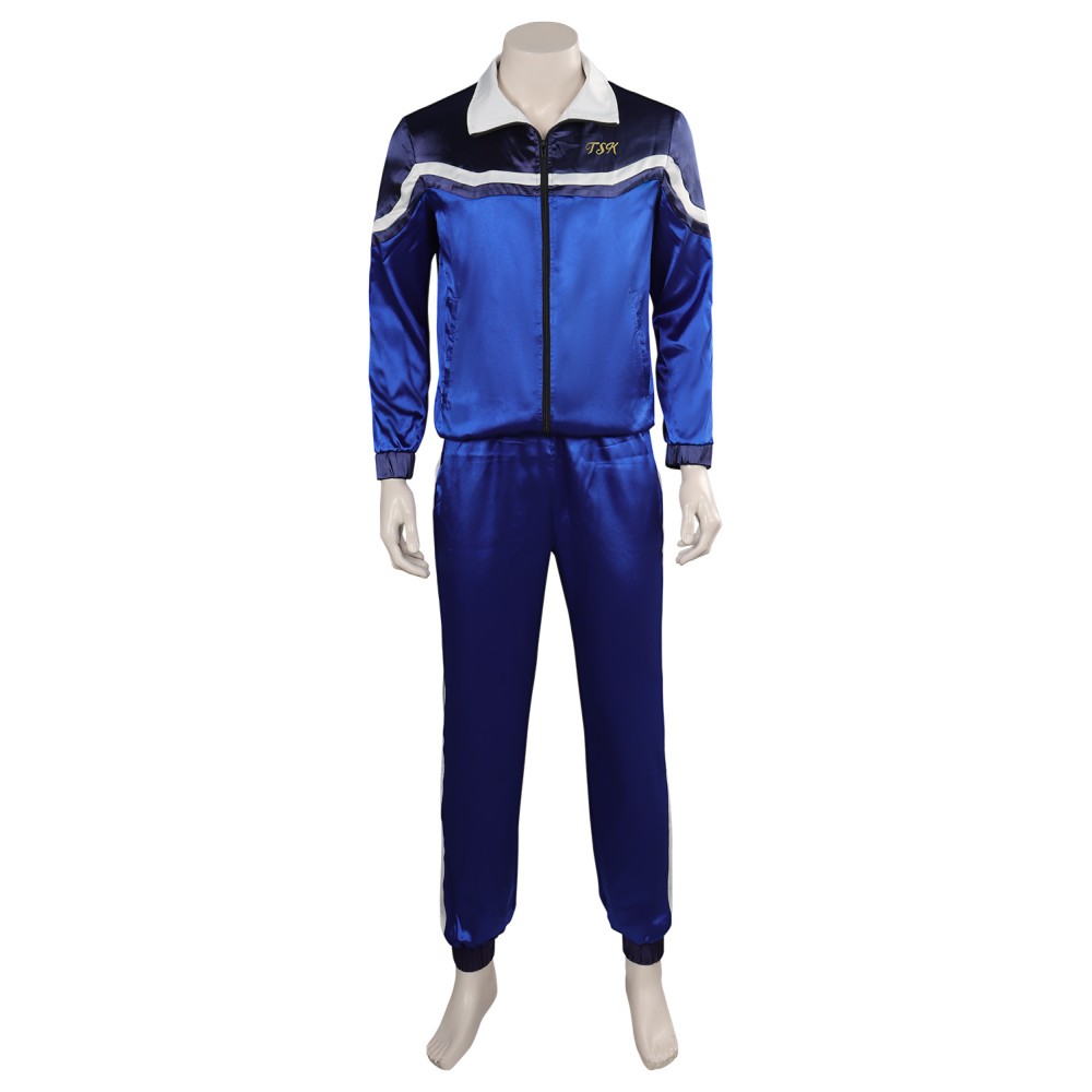 Blue Beetle Mr.Reyes Suit Cosplay Costume Halloween Carnival Outfit