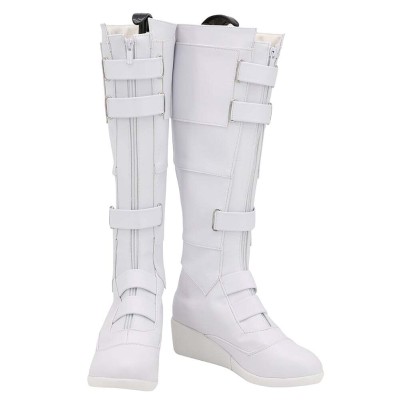 Black Widow Natalia Christmas Boots Shoes Custom Made Cosplay Costume Halloween Carnival