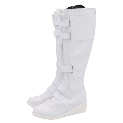 Black Widow Natalia Christmas Boots Shoes Custom Made Cosplay Costume Halloween Carnival