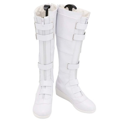 Black Widow Natalia Christmas Boots Shoes Custom Made Cosplay Costume Halloween Carnival