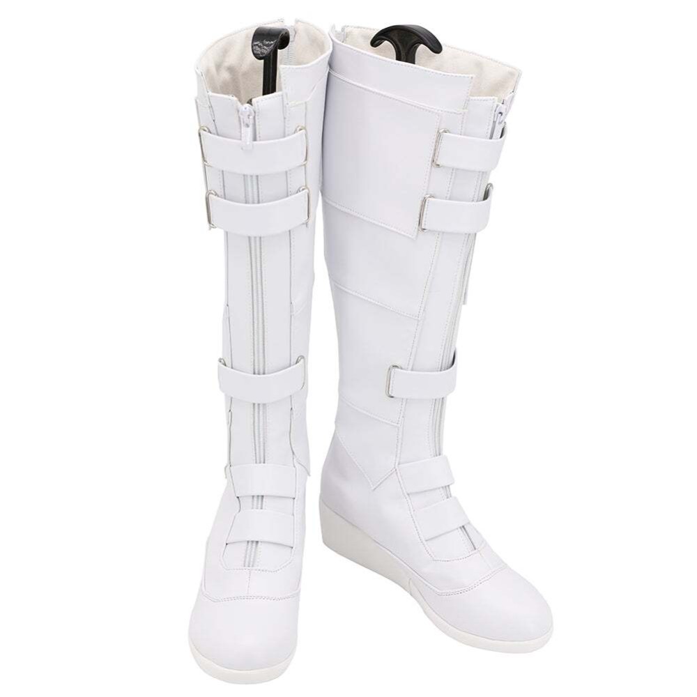 Black Widow Natalia Christmas Boots Shoes Custom Made Cosplay Costume Halloween Carnival
