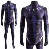 Costume de cosplay Mono pour la fête du Festival Black Panther, tenue de Noël, déguisement de carnaval d'Halloween