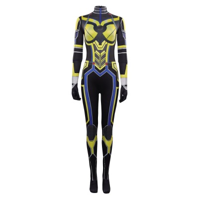 Ant-Man and the Wasp: Quantumania Hope Van Dyne Jumpsuit Suit Cosplay Costume Halloween Carnival
